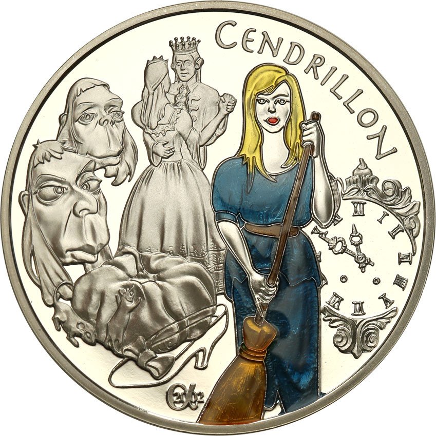 Francja. 1.5 Euro 2002 Kopciuszek